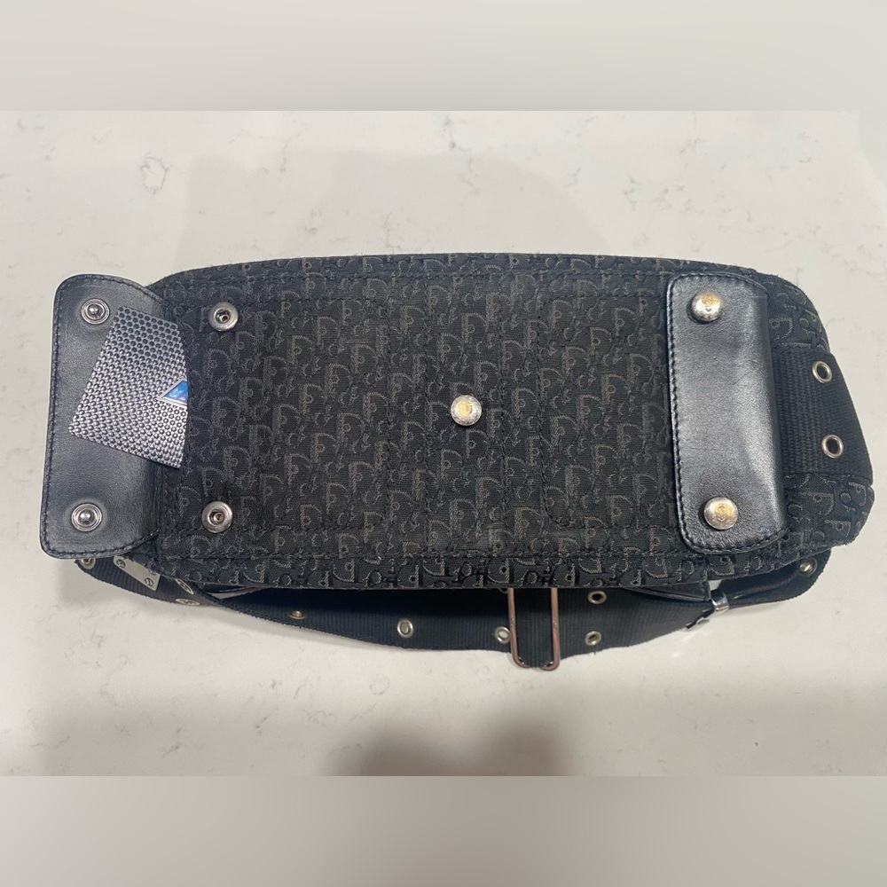 Christian Dior Black Diorissimo Street Chic Monog… - image 8